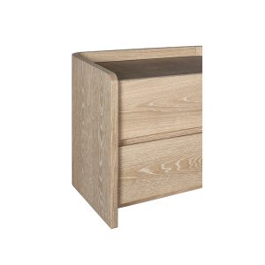 Laguna 2 Drawer Nightstand - Natural - Detail