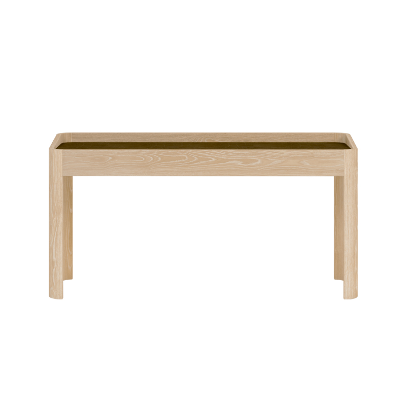 Laguna Console Table - Natural Wash - Front