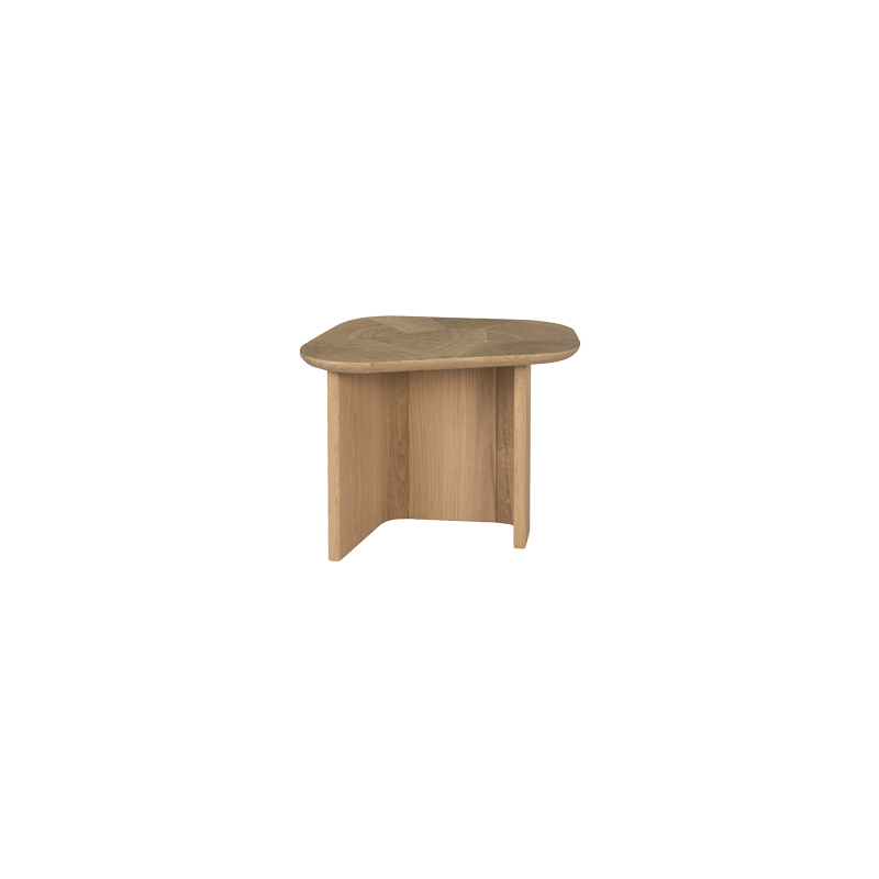 Omada End Table_End Grain Natural_Front