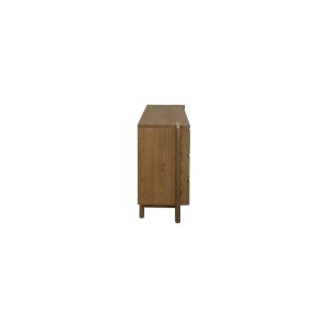 Montaro - 6d Dresser - Walnut - Side