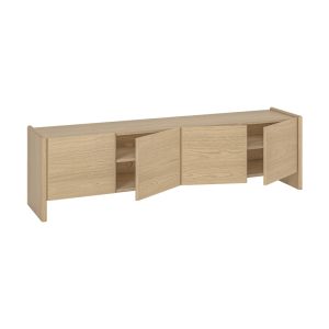 Loleta Media Console - Perspective Open