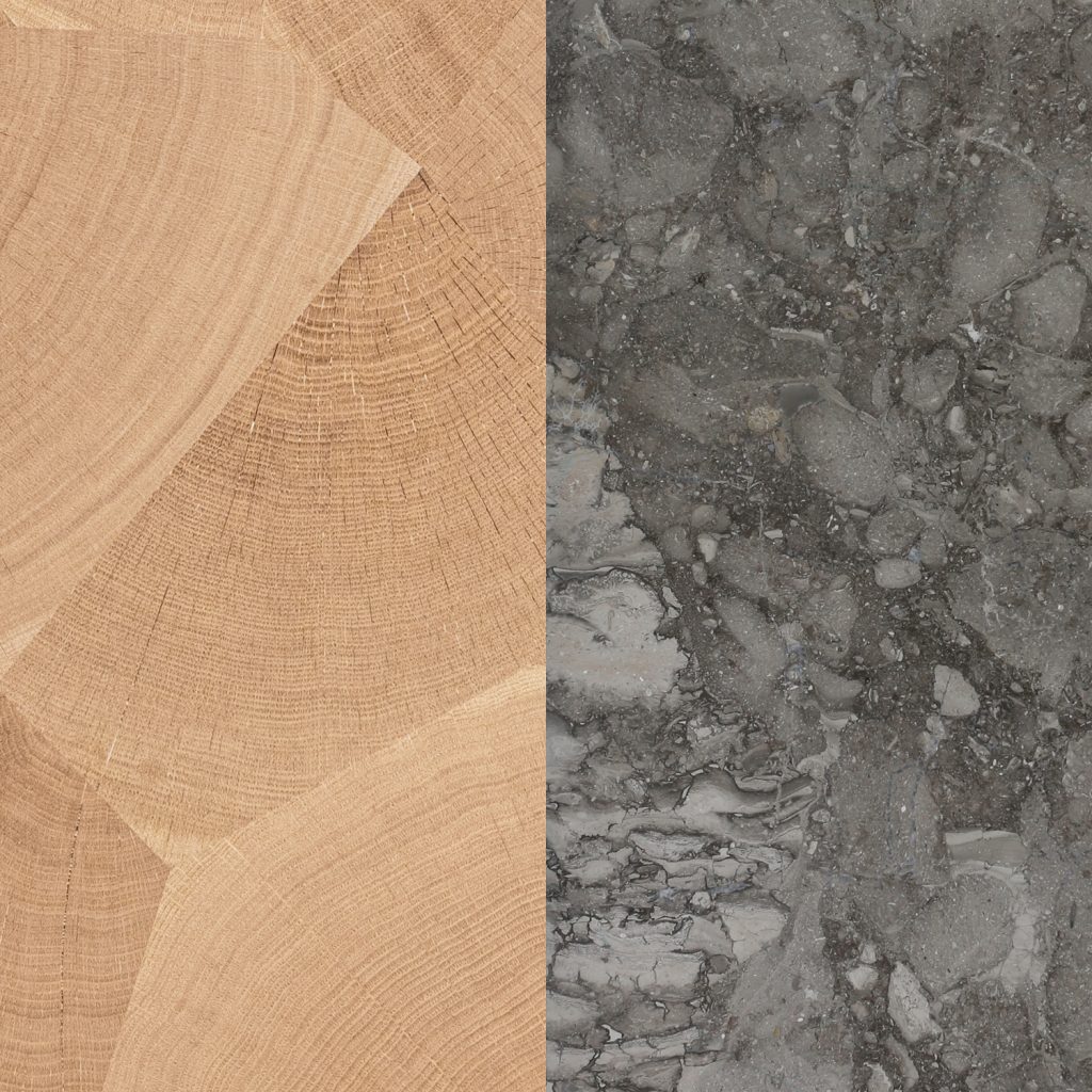 2. End Grain (Finish code : 058) / Masohi Marble