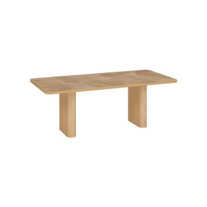 Omada - Dining Table 213 - End Grain Natural - Perspective