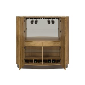 Velutto Bar Cabinet - 566 - Front Open